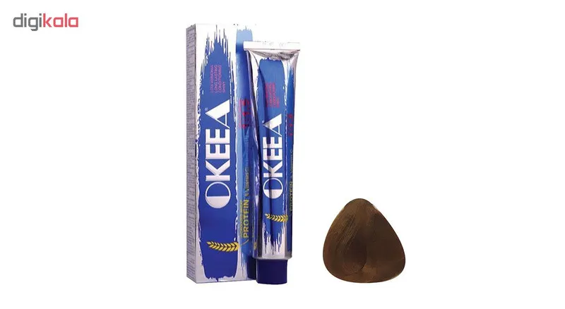 رنگ مو اکیا سری Copper شماره 8.4 حجم 100 میلی لیتر رنگ بلوند مسی روشن - تصویر 2