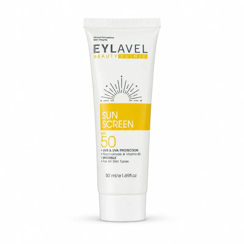 کرم ضدآفتاب بی رنگ ایلاول SPF50 مدل PA++ محافظ در برابر UVA , UVB مناسب انواع پوست حجم 50 میلی لیتر - تصویر 2