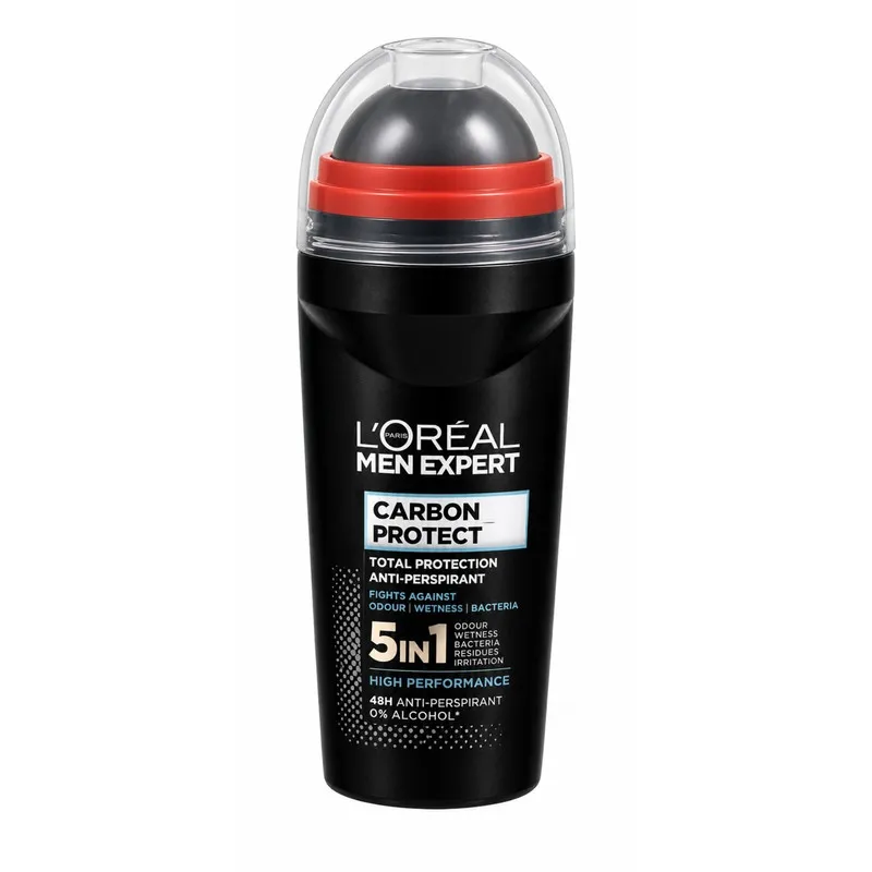 رول ضد تعریق مردانه بدون الکل لورآل مدل Carbon Protect بدون رایحه حجم 50 میلیلیتر - تصویر 2