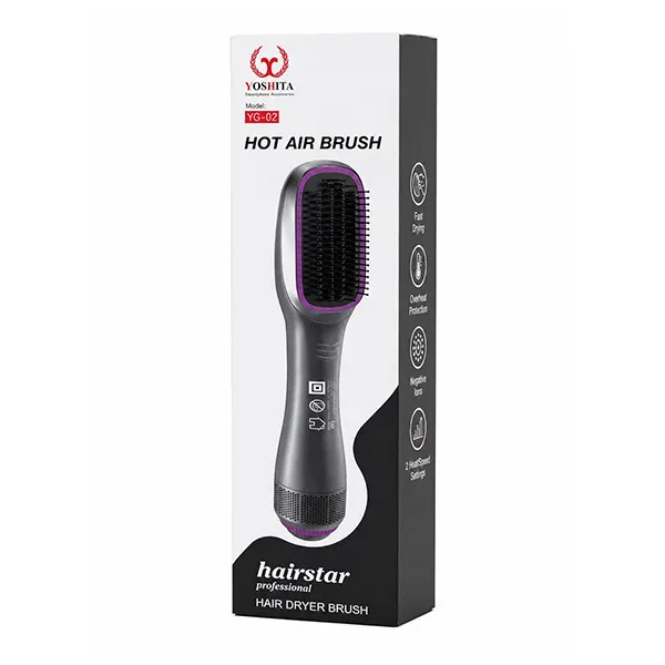 سشوار برس‌دار حرفه ای 1200 وات یوشیتا مدل YG-02 - تصویر 3