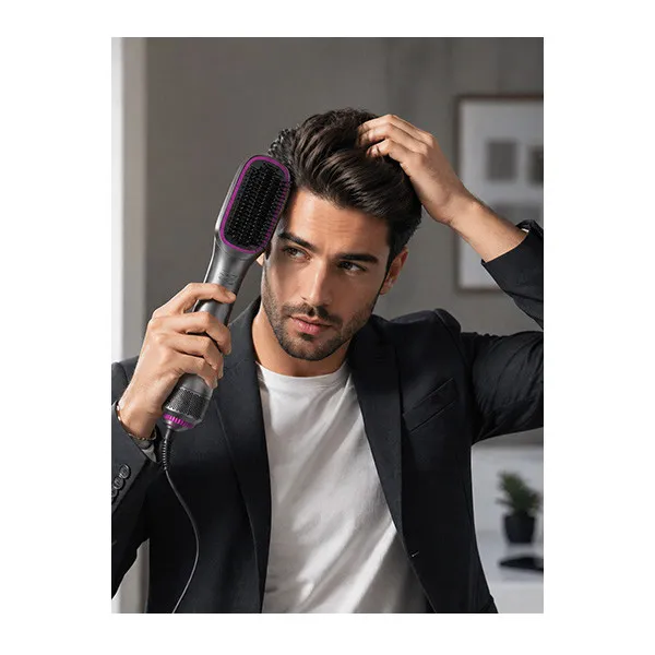 سشوار برس‌دار حرفه ای 1200 وات یوشیتا مدل YG-02 - تصویر 4