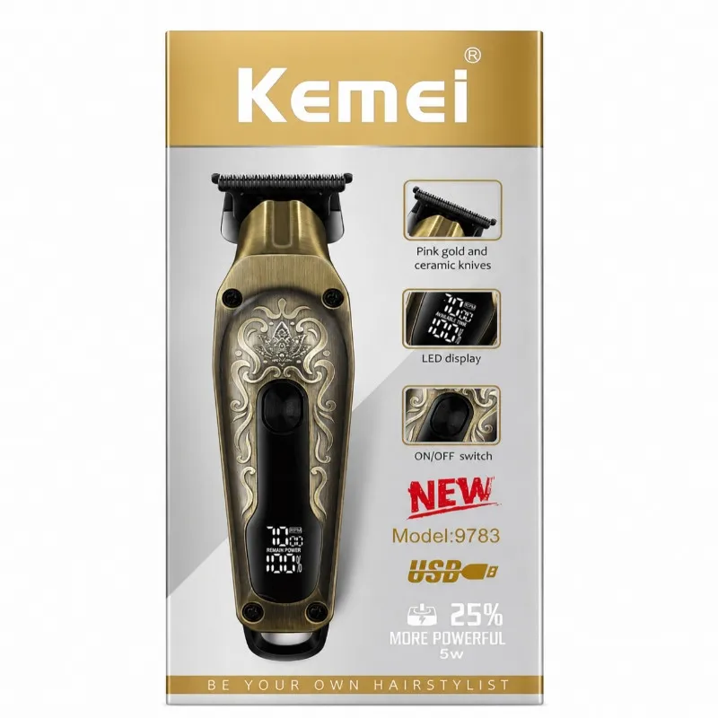 ماشین اصلاح موی سر و صورت شارژی کیمی مدل 9783 - تصویر 5