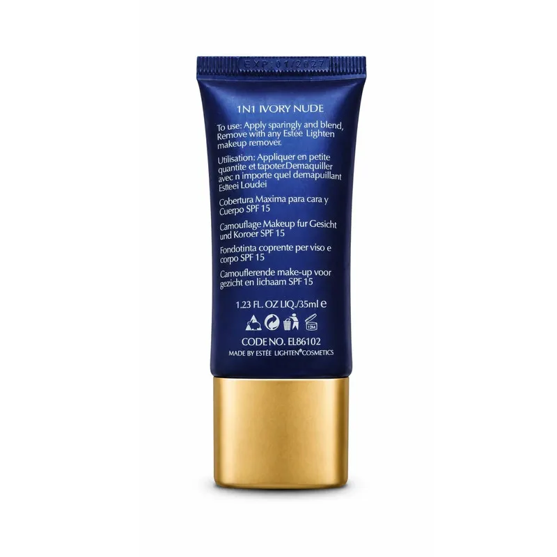 کرم پودر مایع spf15 استی لایتن مدل IVORY شماره 2 مناسب برای انواع پوست حجم 35 میلیلیتر - تصویر 2