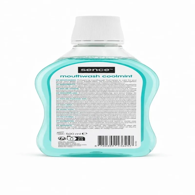 دهان شویه سنس مدل COOLMINT حجم 500 میلی لیتر - تصویر 2