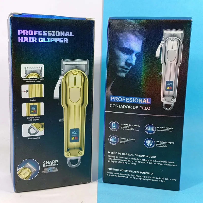 ماشین اصلاح موی سر و صورت شارژی پروفشنال مدل LT-828 - تصویر 6