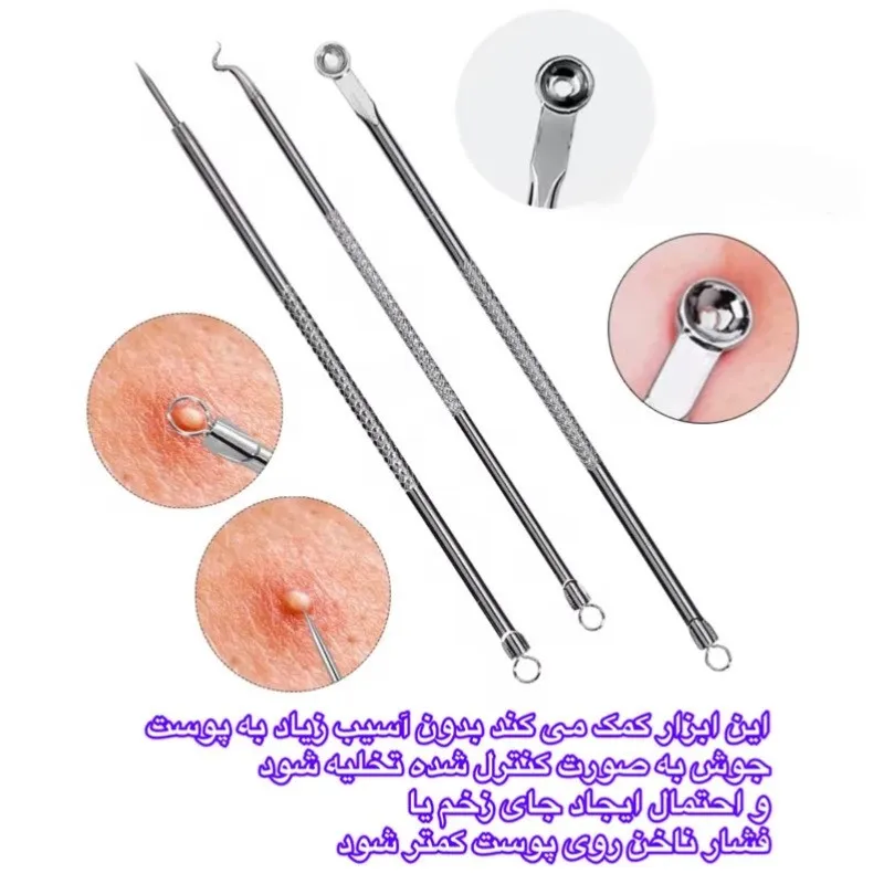 پیلینگ پاک سازی صورت مدل Professional-05 بسته 5 عددی - تصویر 3