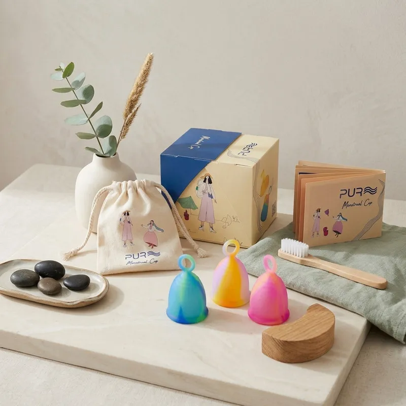 کاپ قاعدگی پیور مدل حلقه ای سایز Mini - تصویر 2