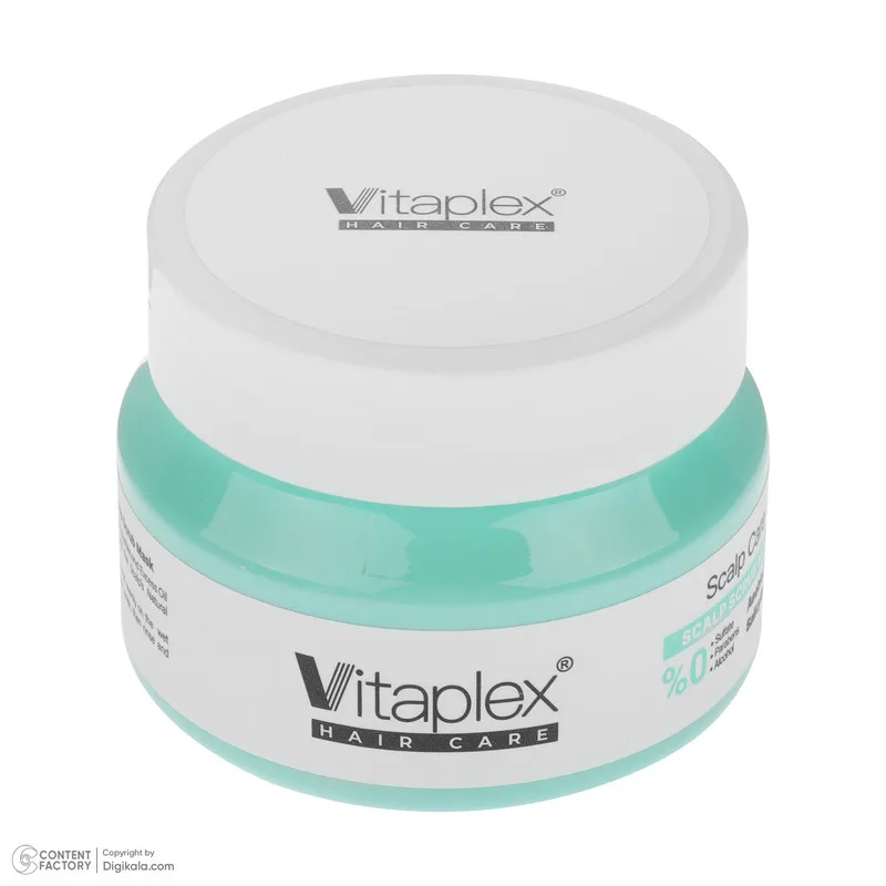 ماسک اسکراب مو ویتاپلکس مدل Scalp Care مناسب برای موهای چرب و دارای شوره وزن 295 گرم - تصویر 5
