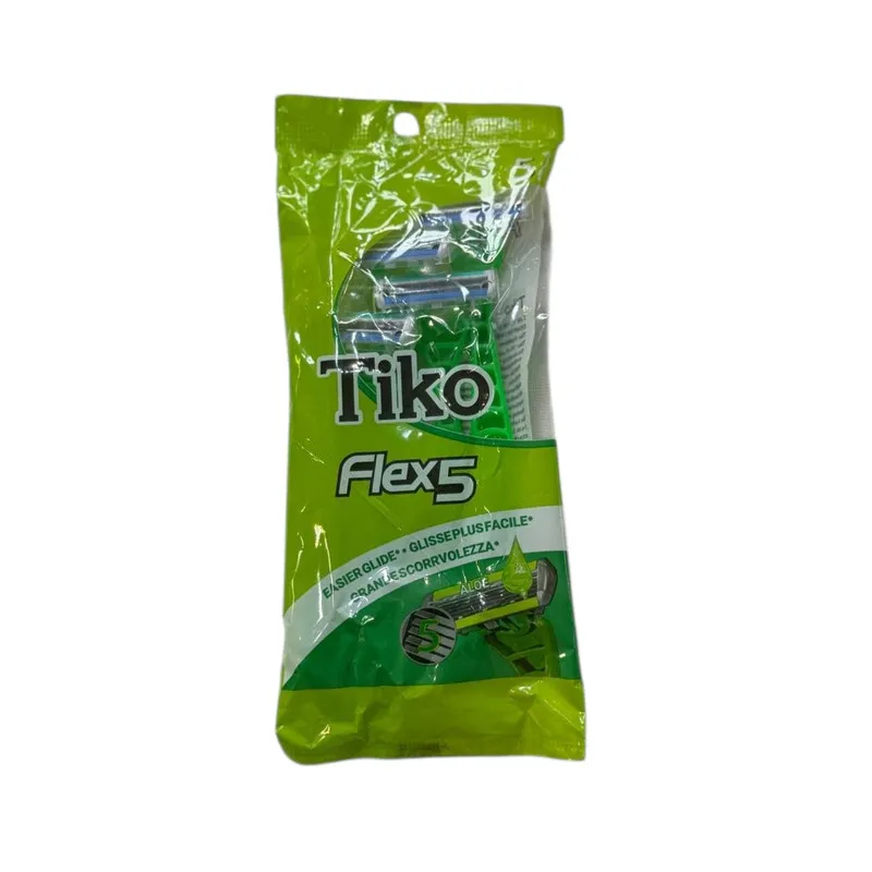 خودتراش تیکو مدل flex پنج لبه بسته 4 عددی - تصویر 3