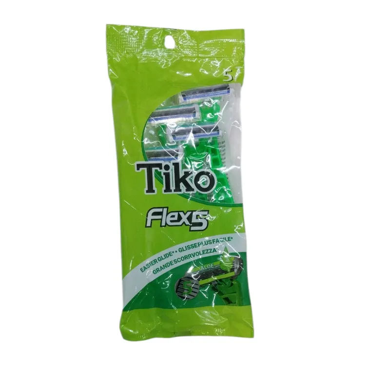 خودتراش تیکو مدل flex پنج لبه بسته 4 عددی - تصویر 5