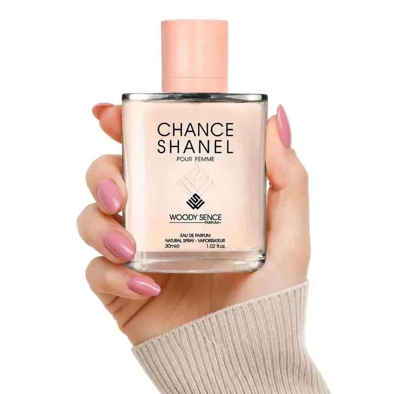 عطر جیبی زنانه وودی سنس مدل CHANCE SHANEL با رایحه تند حجم 30 میلیلیتر - تصویر 2