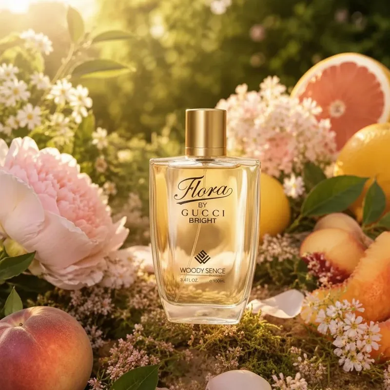 ادوپرفیوم زنانه وودی سنس مدل FLORA BY GUCCI BRIGHT با رایحه گرم حجم 100 میلیلیتر - تصویر 3