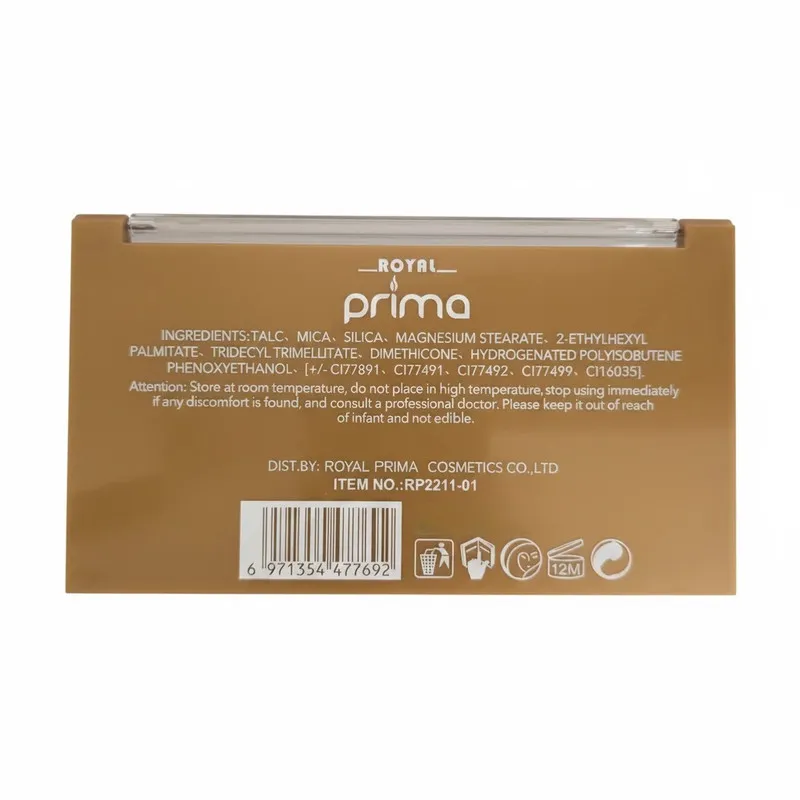 پالت رژ گونه مات رویال پریما مدل RP22 شماره 1 - تصویر 2