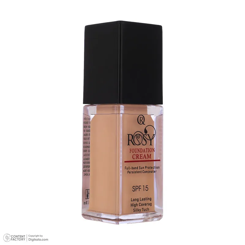 کرم پودر مایع SPF 15 روروسی مدل High Coverage شماره 202  مناسب برای انواع پوست حجم 30 میلی‌لیتر - تصویر 4
