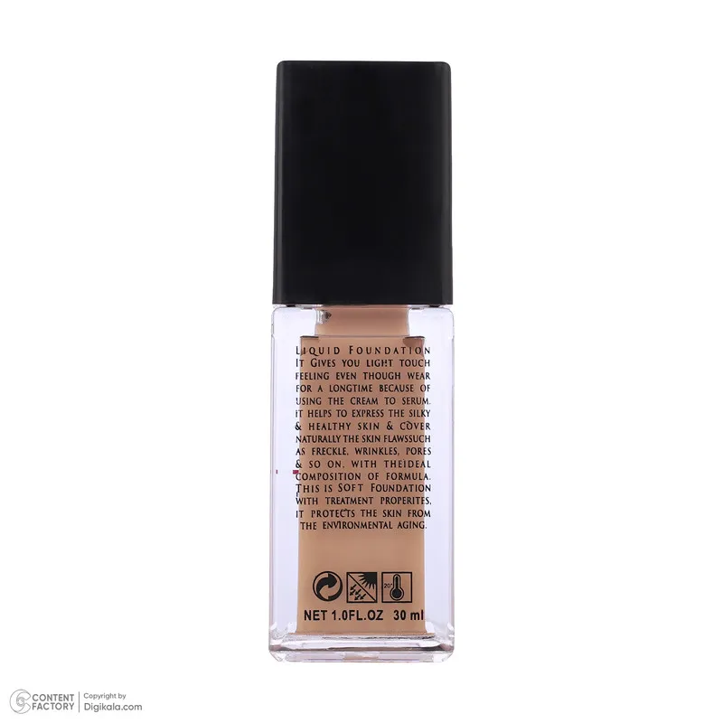 کرم پودر مایع SPF 15 روروسی مدل High Coverage شماره 203 حجم 30 میلیلیتر - تصویر 6