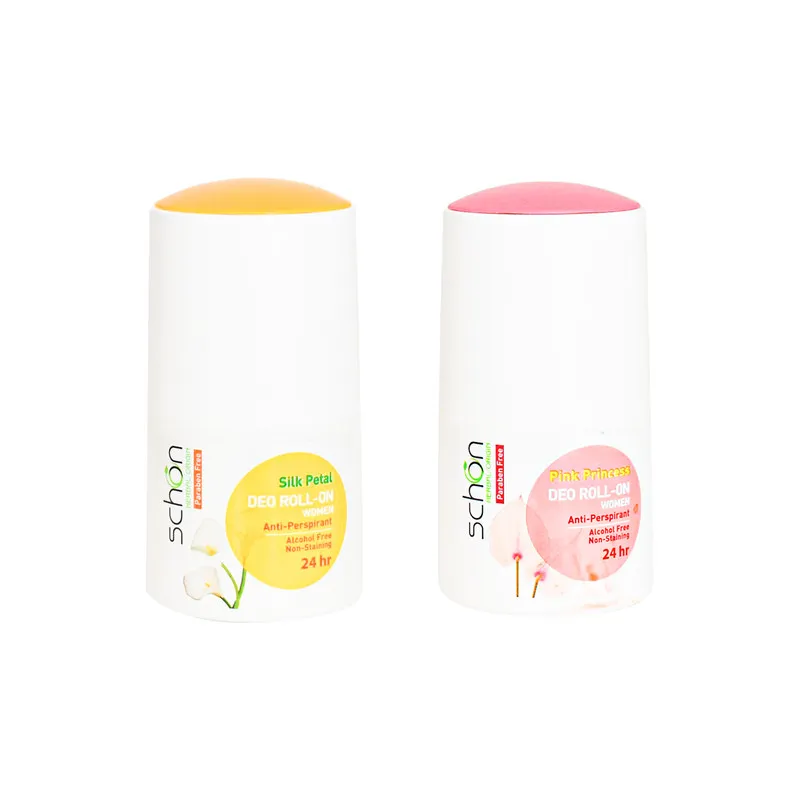 رول دئودورانت زنانه شون مدل pink princess و silkpetal حجم 50 میلیلیتر مجموعه 2 عددی - تصویر 2