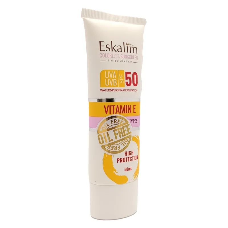 کرم ضد آفتاب بیرنگ دست و صورت اسکالیم SPF 50 مدل OIL FREE محافظ در برابر UVA و UVB مناسب برای انواع پوست حجم 50 میلیلیتر - تصویر 2