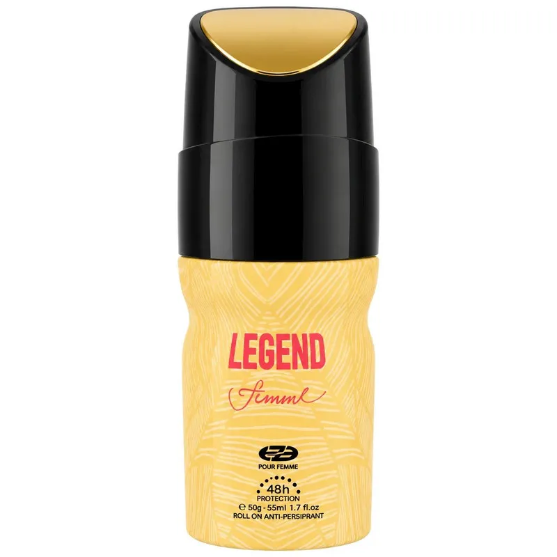 رول دئودورانت زنانه عماد آرا مدل LEGEND حجم 50 میلیلیتر