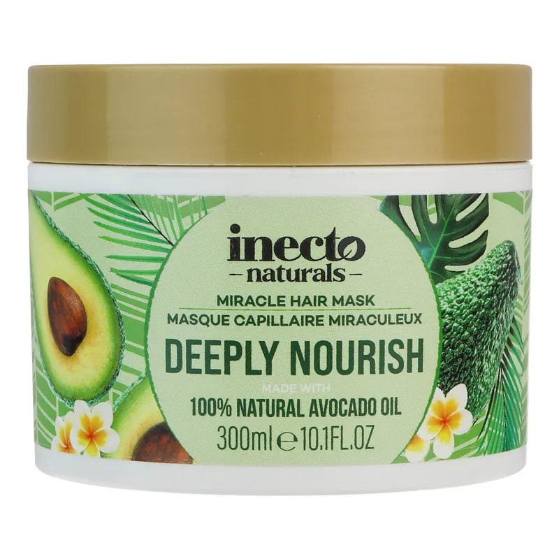 ماسک نرم کننده مو اینکتو نچرالز مدل Deeply Nourish مناسب برای موی خشک و آسیب دیده حجم 300 میلیلیتر