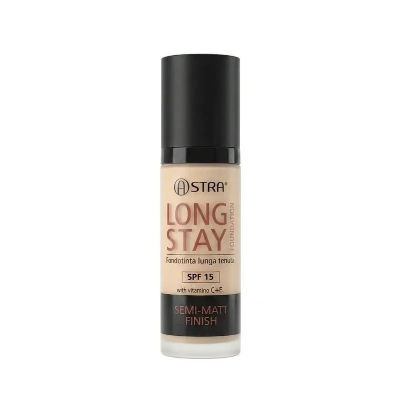 کرم پودر مایع SPF15 استرا مدل لانگ استایل شماره N01 مناسب برای انواع پوست حجم 30 میلیلیتر - تصویر 2