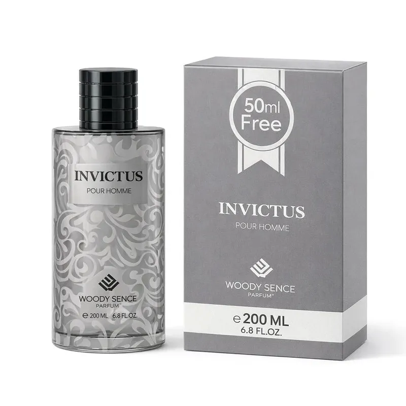 ادو پرفیوم مردانه وودی سنس مدل Invictus با رایحه تند و خنک حجم 200 میلی لیتر