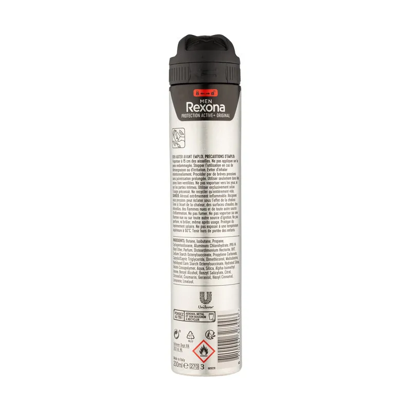 اسپری ضدتعریق مردانه رکسونا مدل Protection Active حجم 200 میلی‌لیتر مجموعه 2 عددی - تصویر 3