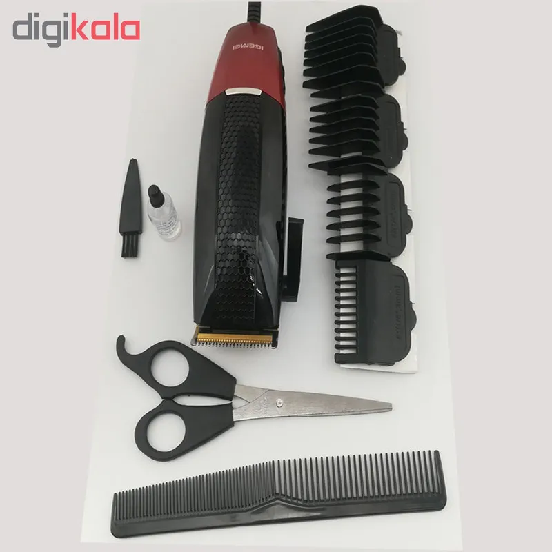 ماشین اصلاح موی سر و صورت آی جیمی مدل GM-807 - تصویر 5