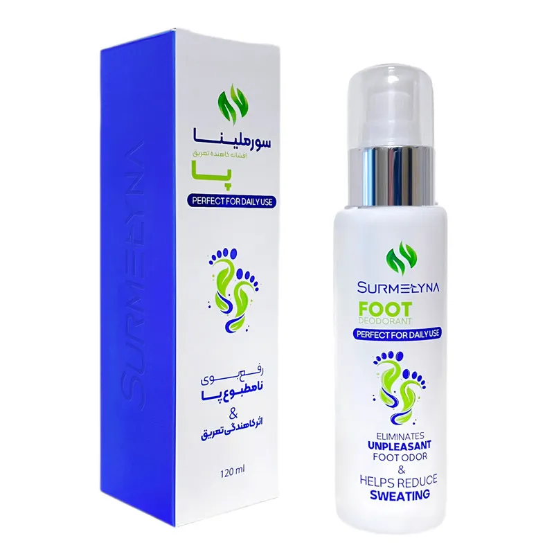اسپری ضدبو و کاهنده تعریق پا سورملینا مدل Pure Feet حجم 120 میلی لیتر