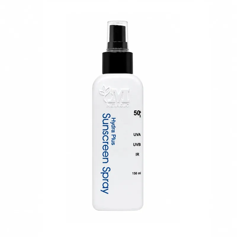 اسپری ضدآفتاب بیرنگ دست و صورت مراگلو SPF 50 مدل Anti-Spot محافظت UVA و UVB مناسب برای انواع پوست حجم 150 میلی لیتر