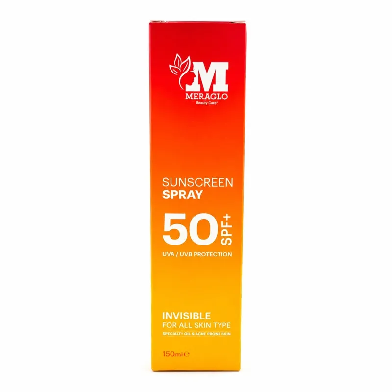 اسپری ضدآفتاب بیرنگ دست و صورت مراگلو SPF 50 مدل Anti-Spot محافظت UVA و UVB مناسب برای انواع پوست حجم 150 میلی لیتر - تصویر 2