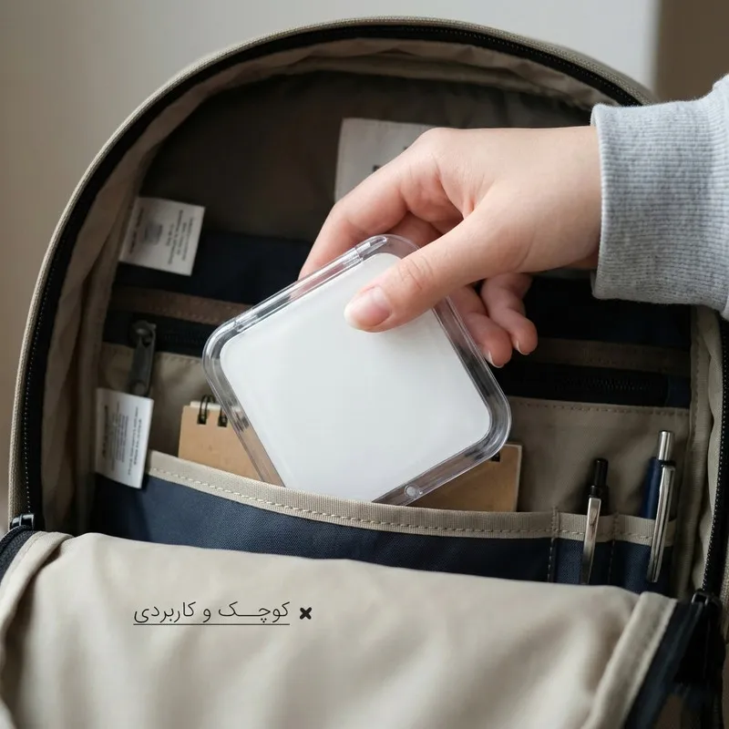 آینه آرایشی جیبی مدل mv کد 1 - تصویر 5