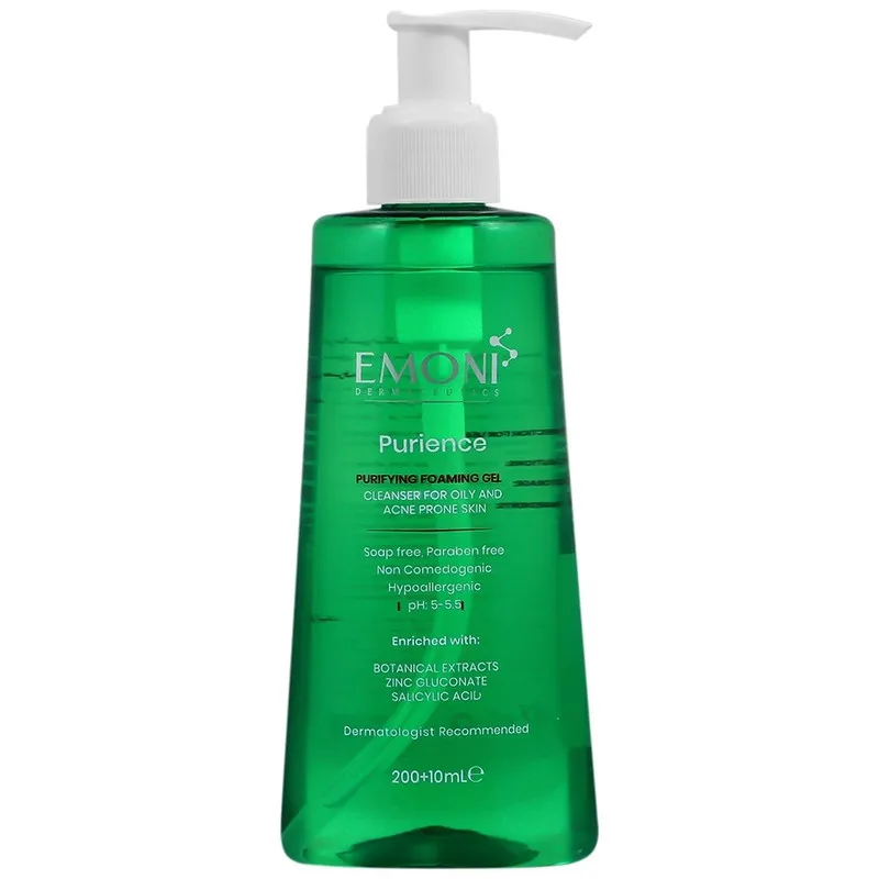 ژل شستوشوی صورت امونی مدل Purience Purifying مناسب برای پوست چرب حجم 200 میلیلیتر - تصویر 2