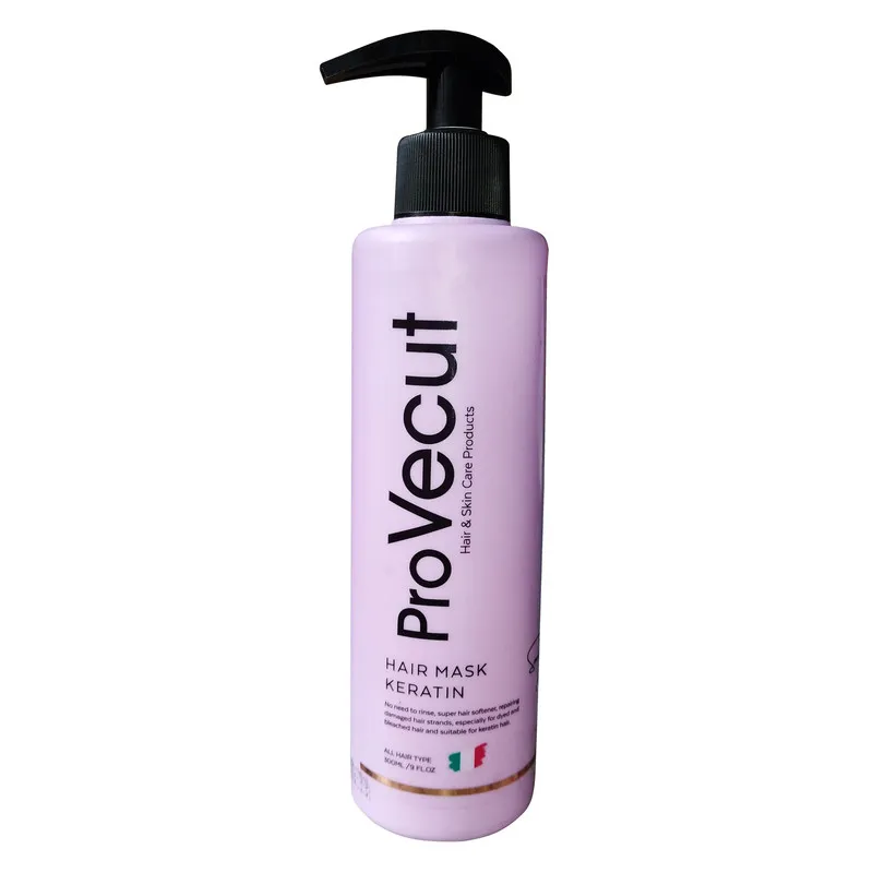 ماسک مو نرم کننده پروویکات مدل Keratin مناسب برای موهای آسیب دیده حجم 300 میلی لیتر - تصویر 3