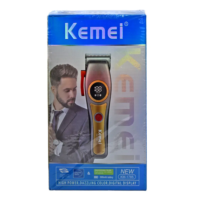 ماشین اصلاح موی سر و صورت شارژی کیمی مدل KM-1785 - تصویر 3
