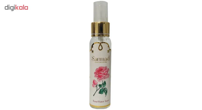 تونر پاک کننده صورت سرمد مدل ROSE WATER حجم 60 میلی لیتر - تصویر 2