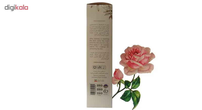 تونر پاک کننده صورت سرمد مدل ROSE WATER حجم 60 میلی لیتر - تصویر 6