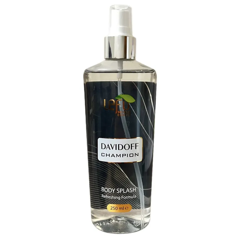 بادی اسپلش مردانه لفو مدل ِDAVIDOFF CHAMPION حجم 250 میلیلیتر