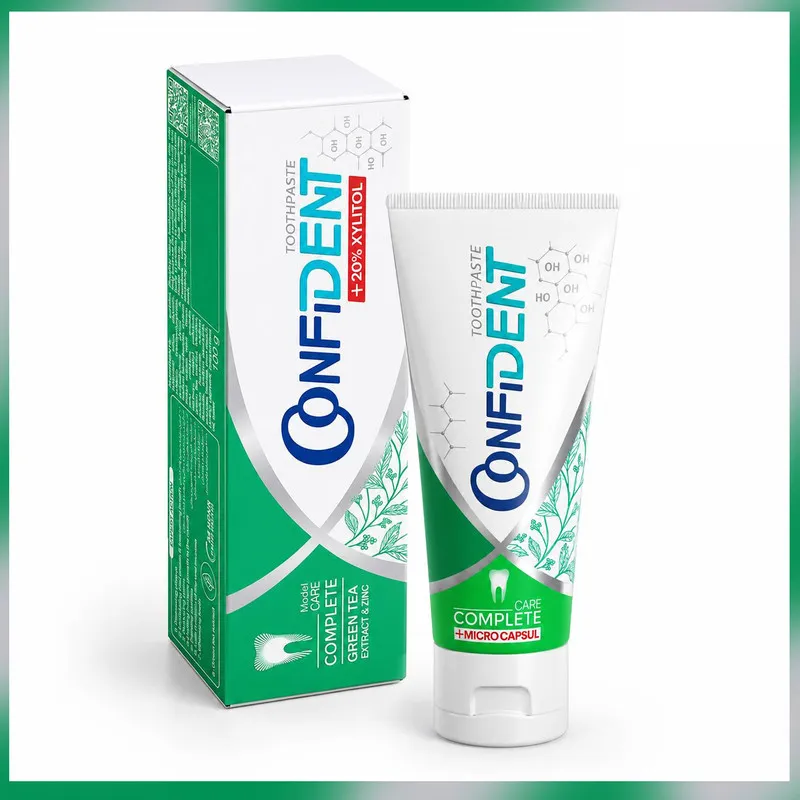 خمیر دندان محافظت از مینای دندان کانفیدنت مدل Complete Care06 حجم 70 میلی لیتر مجموعه 6 عددی - تصویر 3