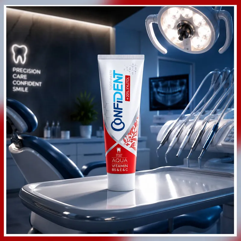 خمیر دندان ضد پوسیدگی کانفیدنت مدل Aqua-Pure04 مناسب برای انواع دندان حجم 100 میلی لیتر مجموعه 4 عددی - تصویر 6