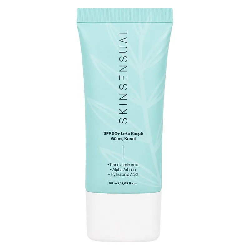 کرم ضد آفتاب بی‌رنگ صورت، گردن، دست اسکین سنشوال SPF 50 مدل PA++++ محافظ در برابرUVB ‌مناسب برای انواع پوست حجم 50 میلی‌لیتر - تصویر 2