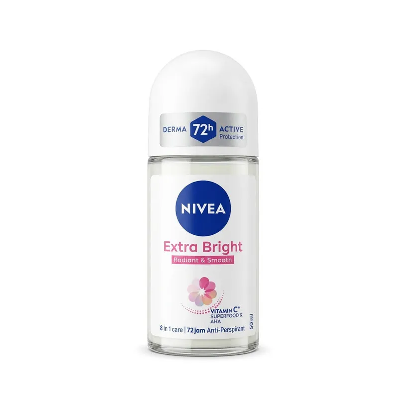 رول ضد تعریق زنانه نیوآ مدل Extra Bright Radiant & Smooth با رایحه مرکبات حجم 50 میلیلیتر - تصویر 2