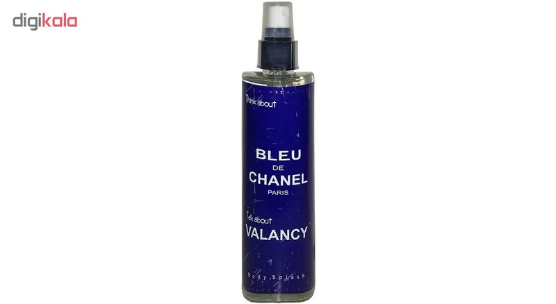 بادی اسپلش مردانه والانسی مدل Bleu De Chanel حجم 200 میلی لیتر - تصویر 2