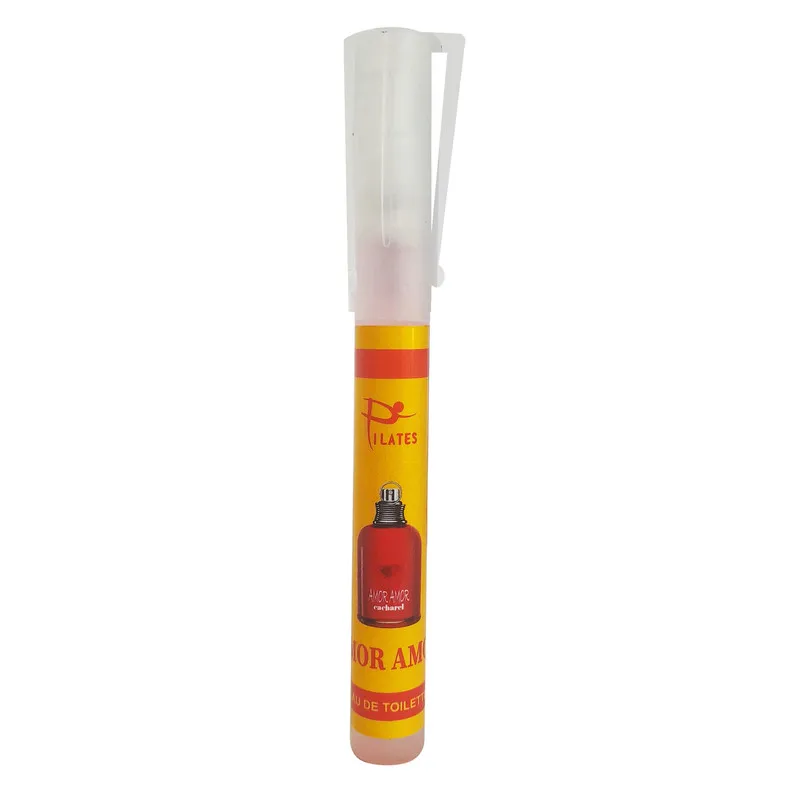 عطر جیبی زنانه پیلاتس مدل Amor Amor با رایحه مرکباتی گرم و چوبی حجم 9 میلیلیتر