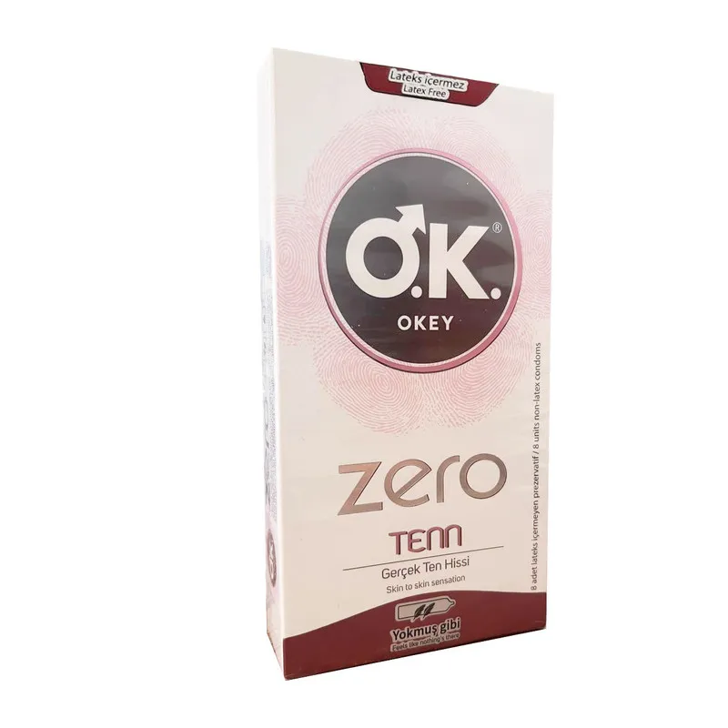 کاندوم اوکی مدل Zero Tenn سایز M بسته 8 عددی - تصویر 2