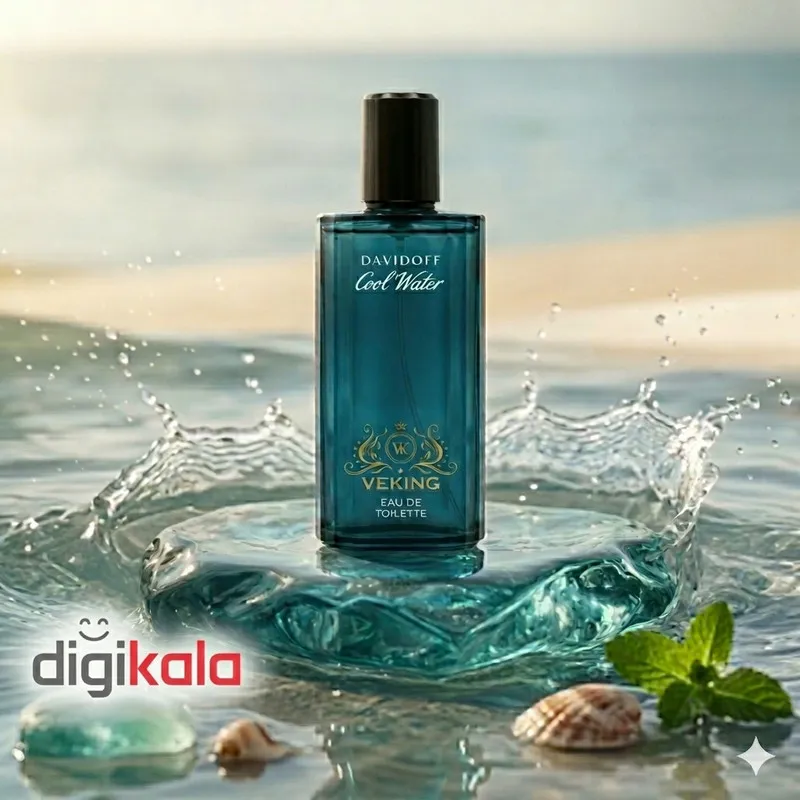 ادو تویلت مردانه وکینگ مدل COOL WATER با رایحه خنک حجم 125 میلی لیتر - تصویر 3