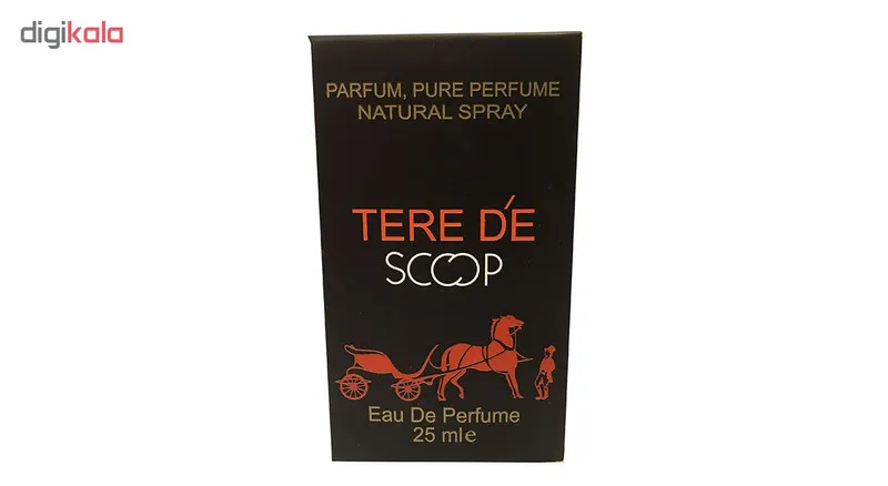 عطر جیبی مردانه اسکوپ مدل Tere d'e حجم 25 میلی لیتر - تصویر 3