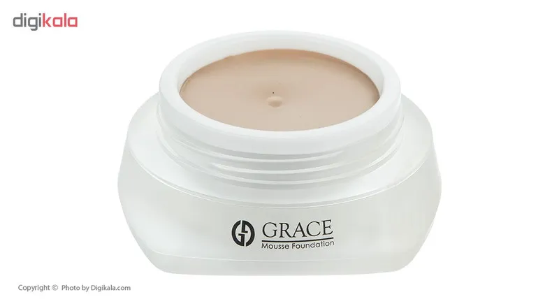 کرم پودر گریم گریس مدل Foundation شماره 604 مقدار 15 گرم - تصویر 3