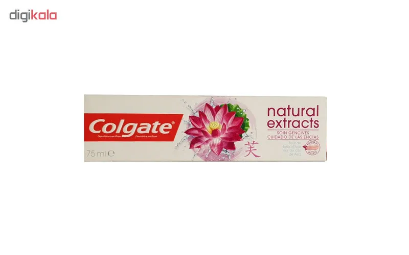 خمیر دندان کلگیت مدل Natural Extracts حجم 75 میلی لیتر - تصویر 2