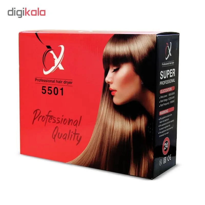 سشوار حرفه ای آی ایکس مدل ix-5505 - تصویر 3