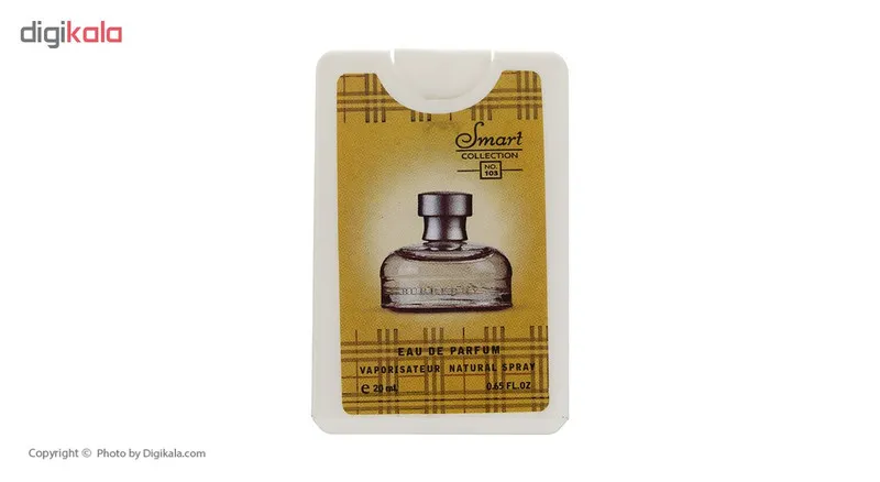 عطر جیبی زنانه اسمارت کالکشن حجم 20 میلی لیتر بسته 5 عددی - تصویر 2